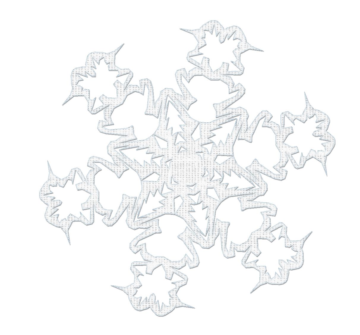 Snowflake PNG image     图片编号:7533