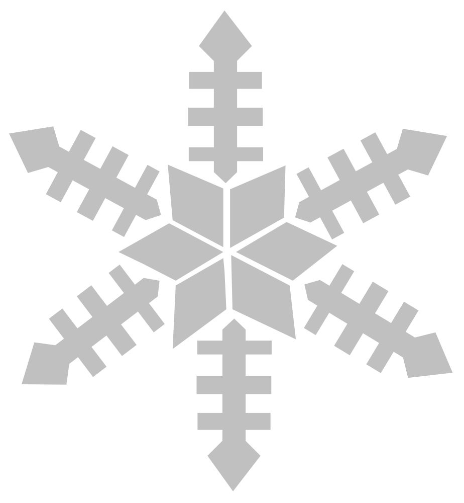 Snowflake PNG image     图片编号:7543