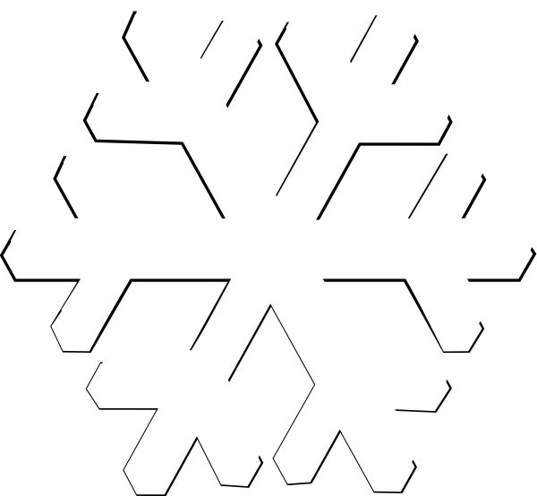 Snowflake PNG image     图片编号:7586
