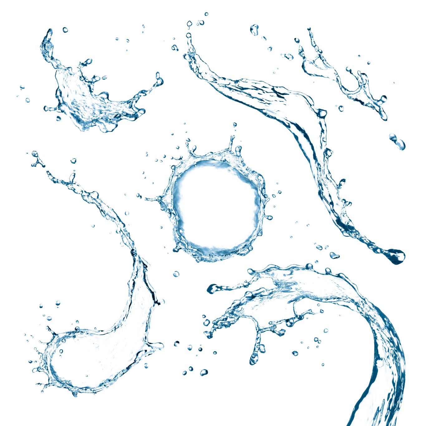 Water drops PNG image     图片编号:3274
