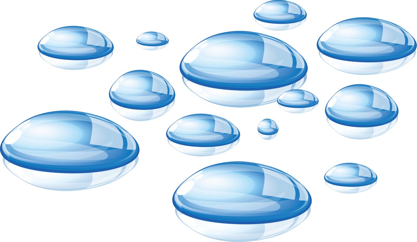 Water drops PNG image     图片编号:3281