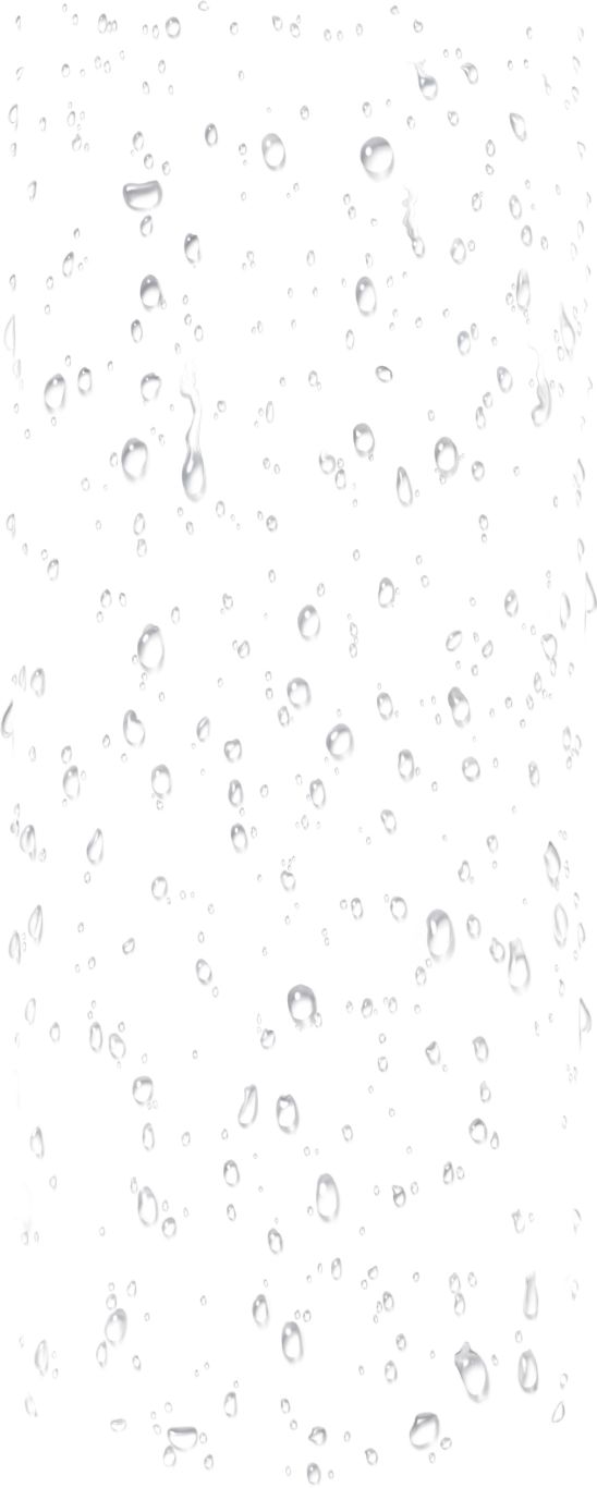Water drops PNG image     图片编号:3284
