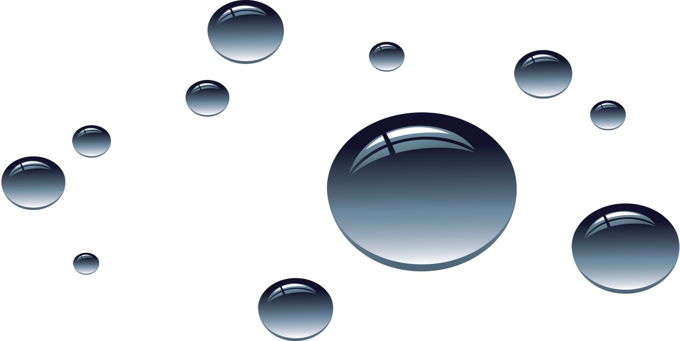 Water drops PNG image     图片编号:3289
