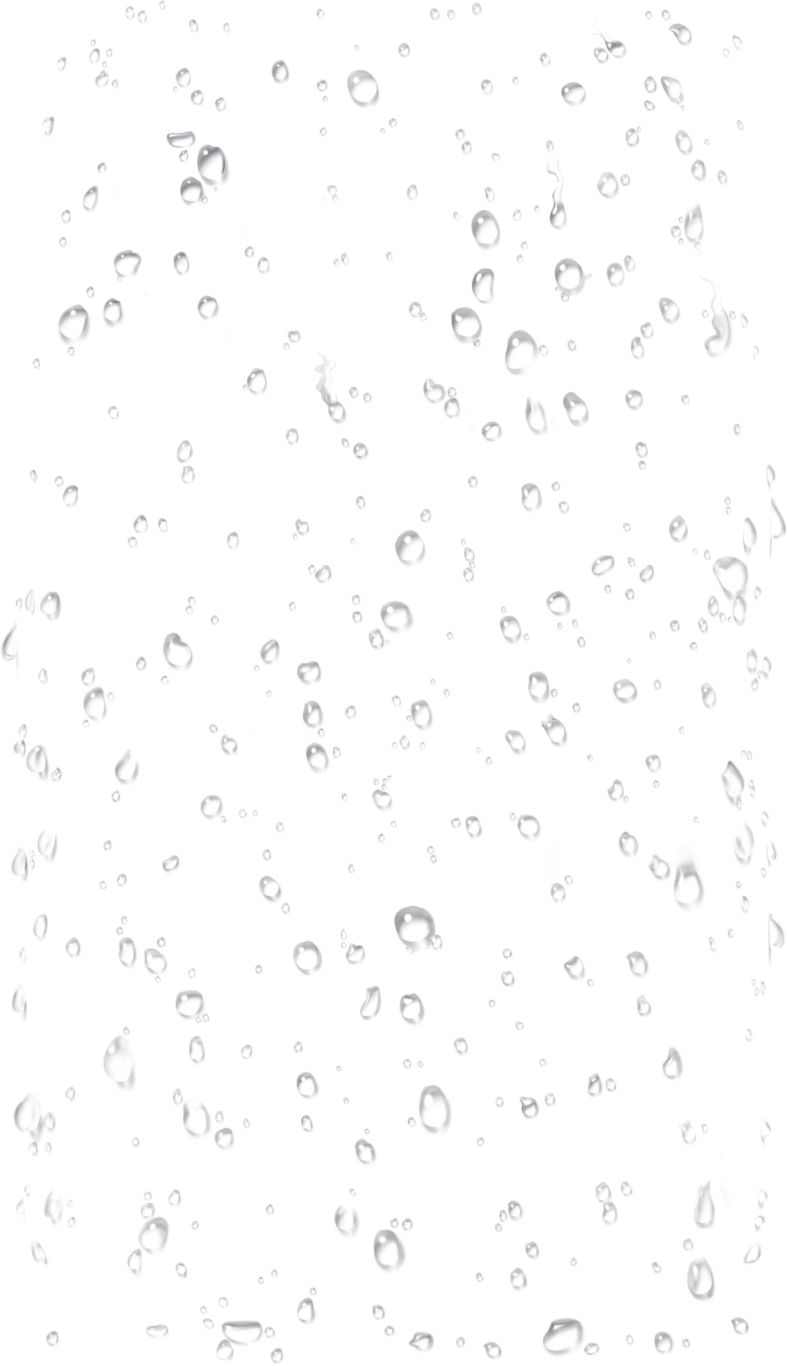 Water drops PNG image     图片编号:3291
