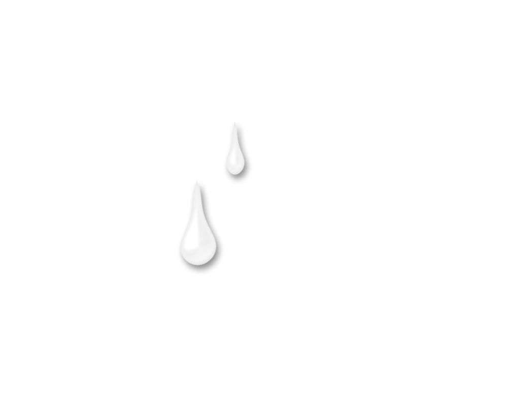 Water drops PNG image     图片编号:3300
