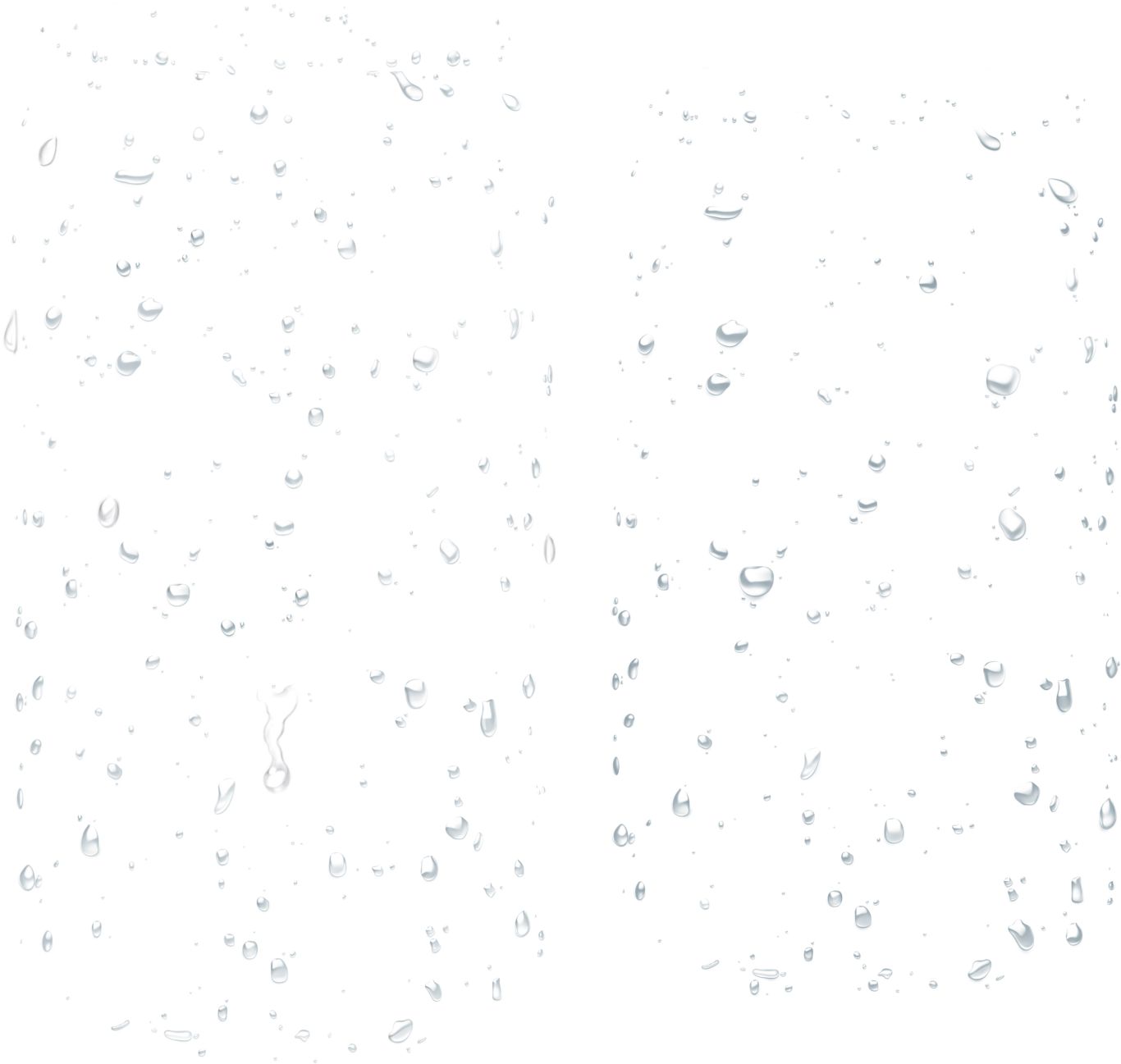 Water drops PNG image     图片编号:3309