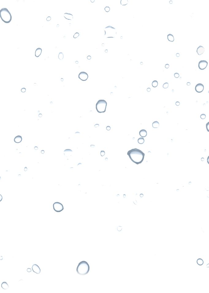 Water drops PNG image     图片编号:3313