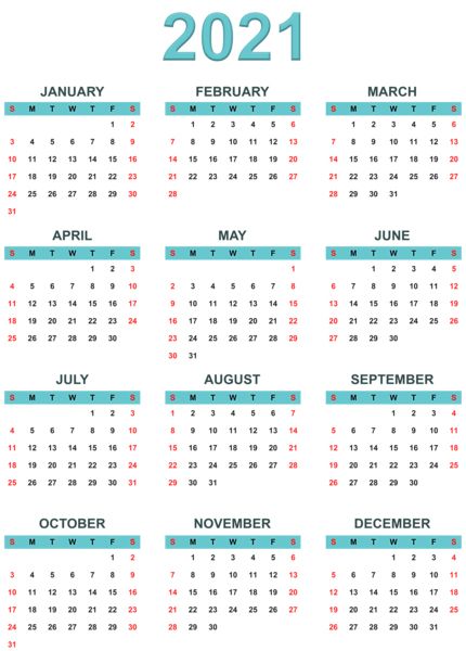Calendar 2022 year PNG    图片编号:104305