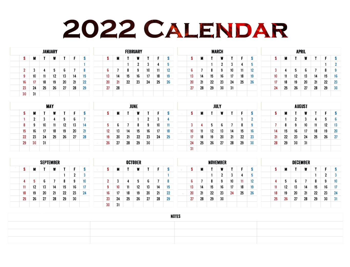 Calendar 2022 year PNG    图片编号:104349