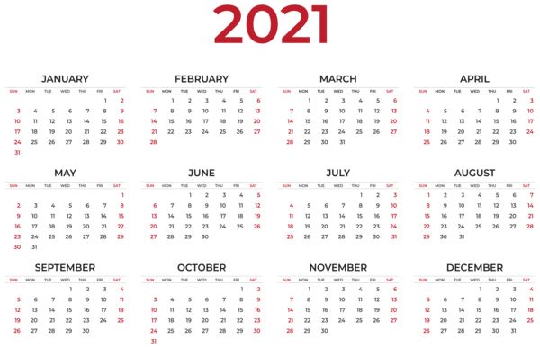 Calendar 2022 year PNG    图片编号:104312