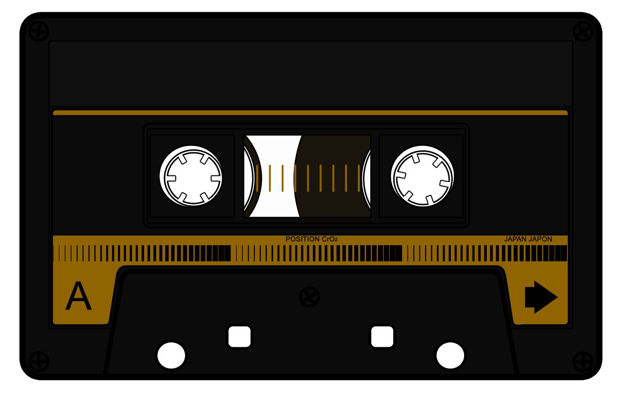 Audio cassette PNG    图片编号:16102