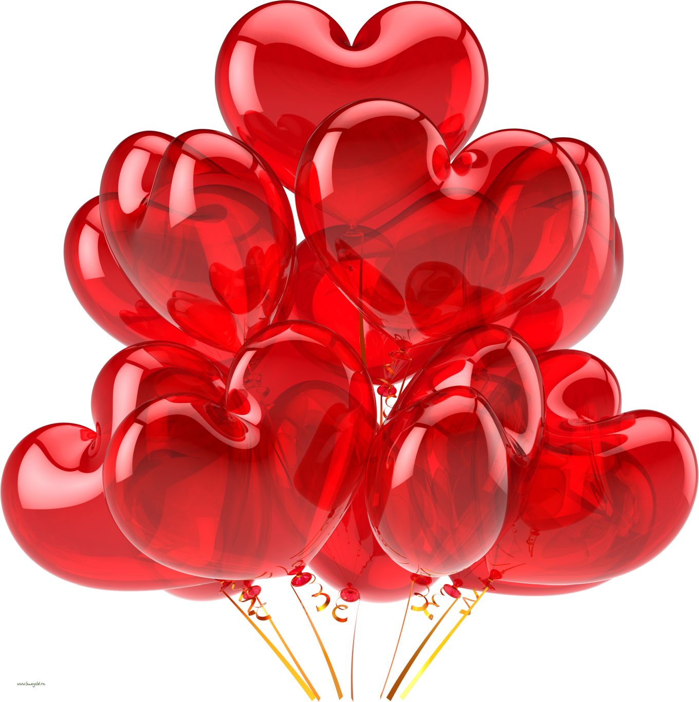 Red balloon PNG image, free download    图片编号:589