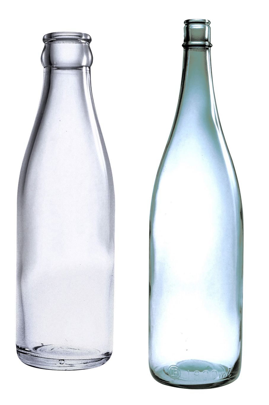 empty glass bottles PNG image    图片编号:2940