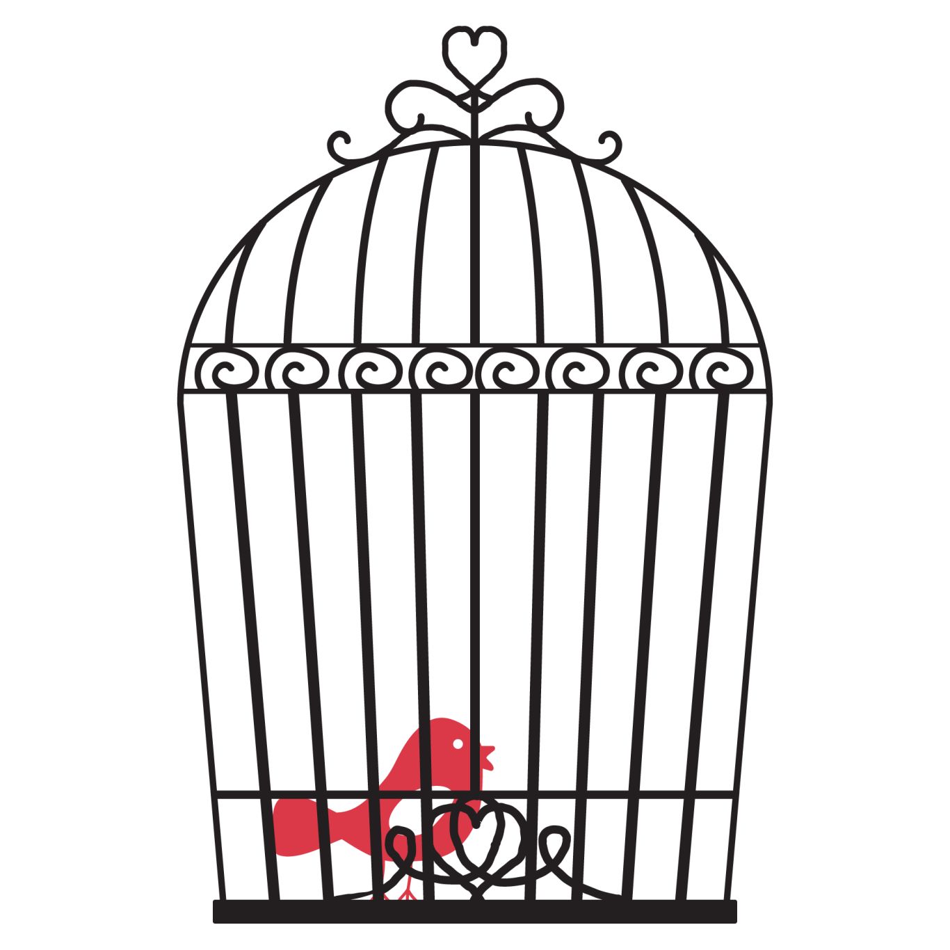 Cage bird PNG    图片编号:41408