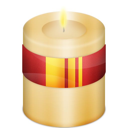 Candle PNG image    图片编号:7293