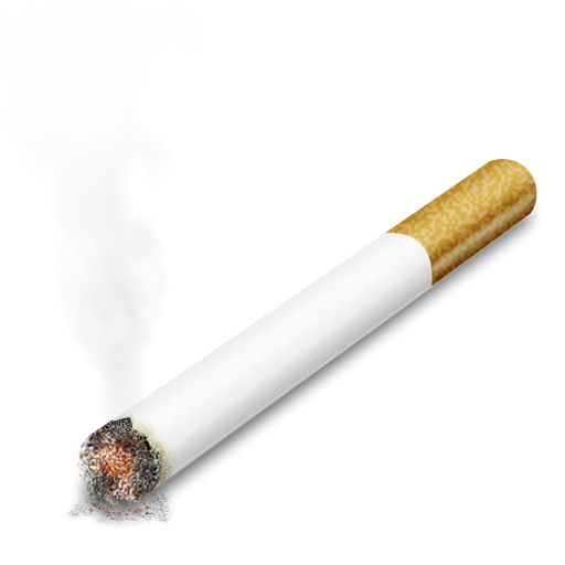 Smoking cigarette PNG image    图片编号:4755