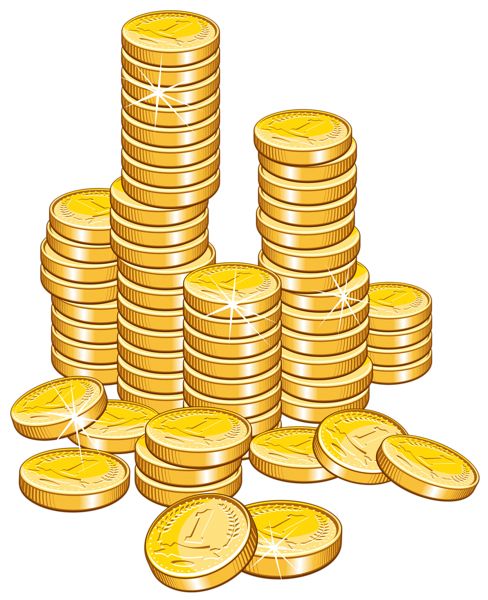 gold Coins PNG image    图片编号:36898