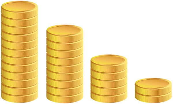 Coins PNG image    图片编号:36914