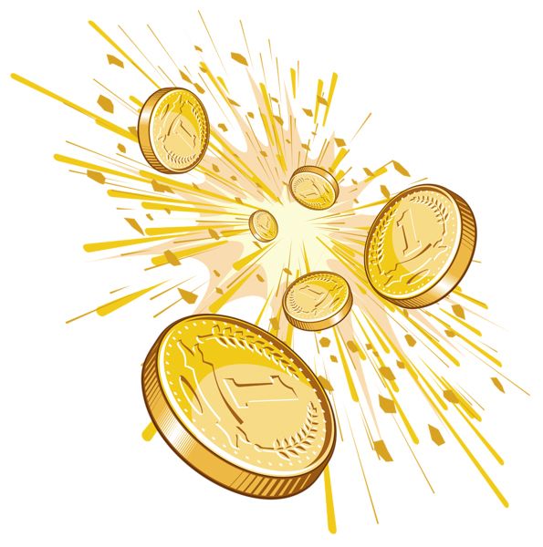 Coins PNG image    图片编号:36928