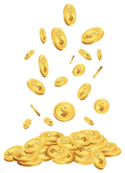 Coins PNG image    图片编号:36930
