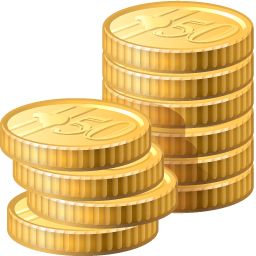Coins PNG image    图片编号:36939