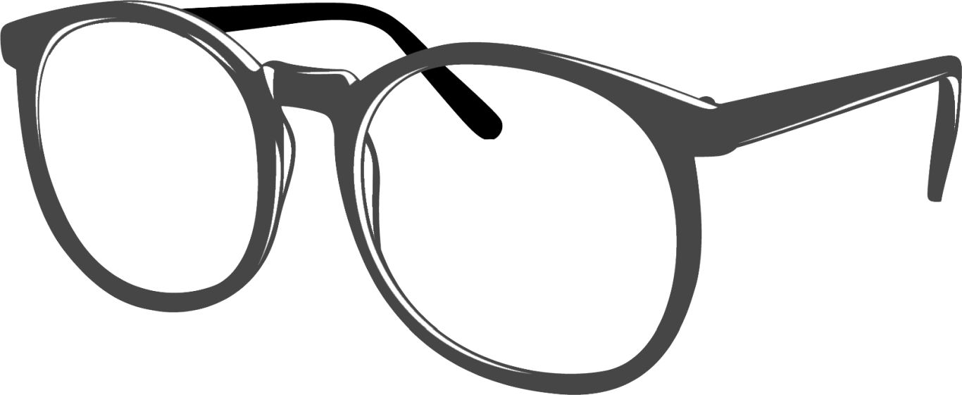 glasses PNG image    图片编号:4412