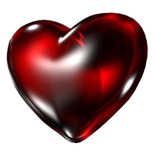 Dark heart PNG image, free download    图片编号:679