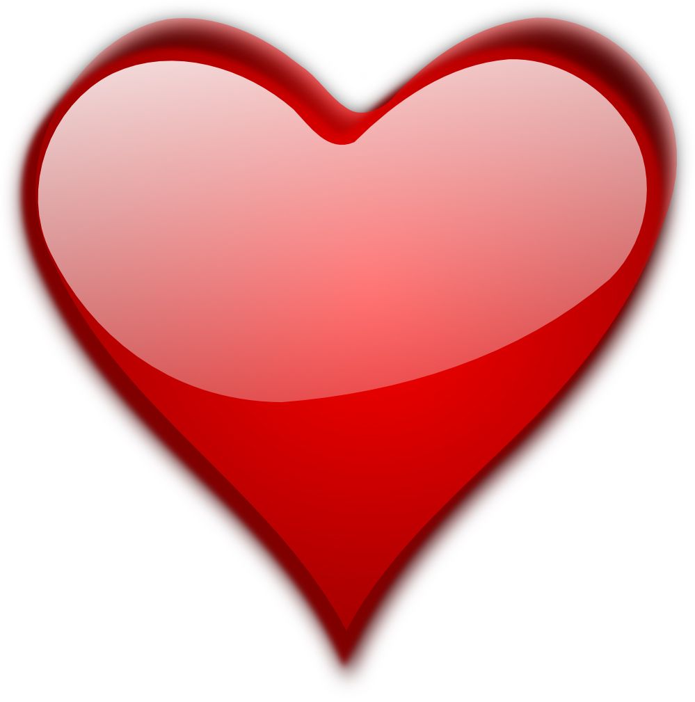Heart PNG image, free download    图片编号:689