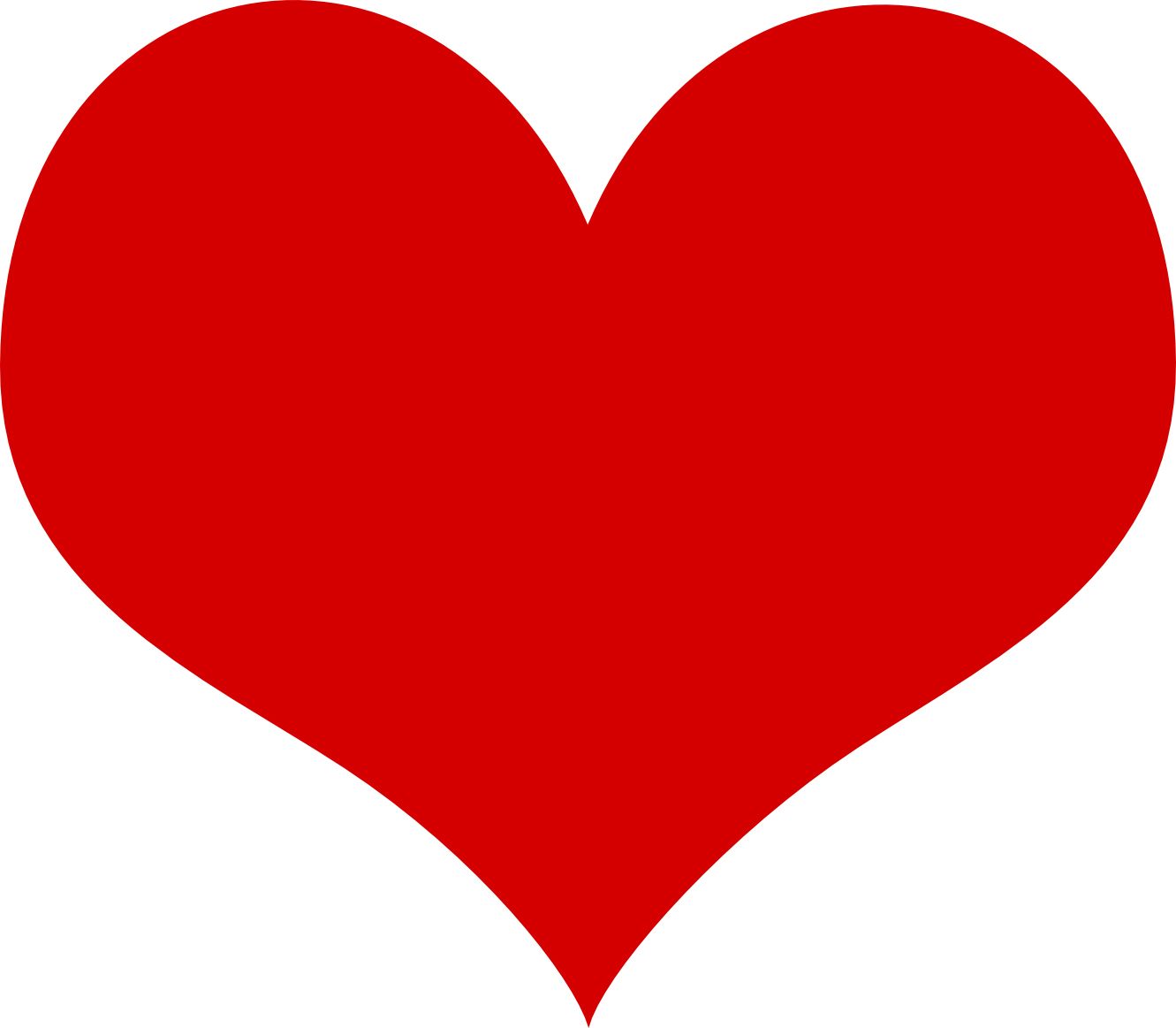 Red heart PNG image, free download    图片编号:706
