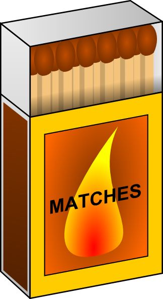 Matches box PNG image    图片编号:4782