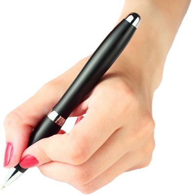 Pen in hand PNG image    图片编号:7406