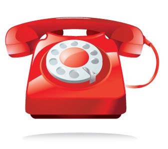 red phone png image    图片编号:465