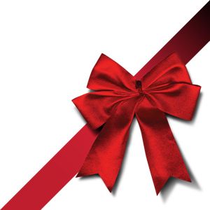 red gift ribbon PNG image    图片编号:1561