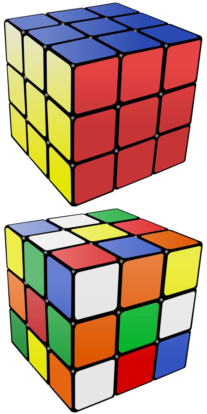 Rubik's Cube PNG    图片编号:46527