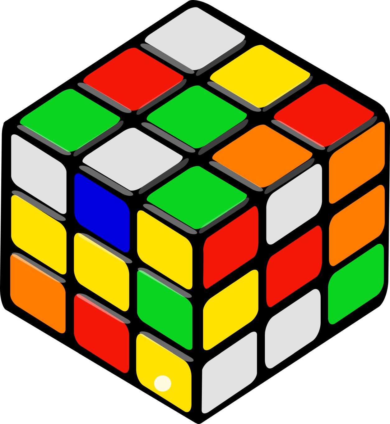 Rubik's Cube PNG    图片编号:46544