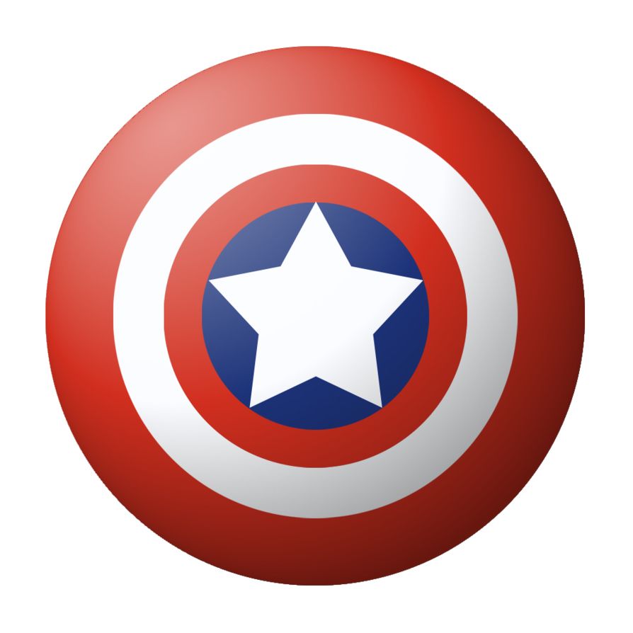 round captain America shield PNG image    图片编号:1279