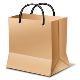 Paper shopping bag PNG image    图片编号:6367