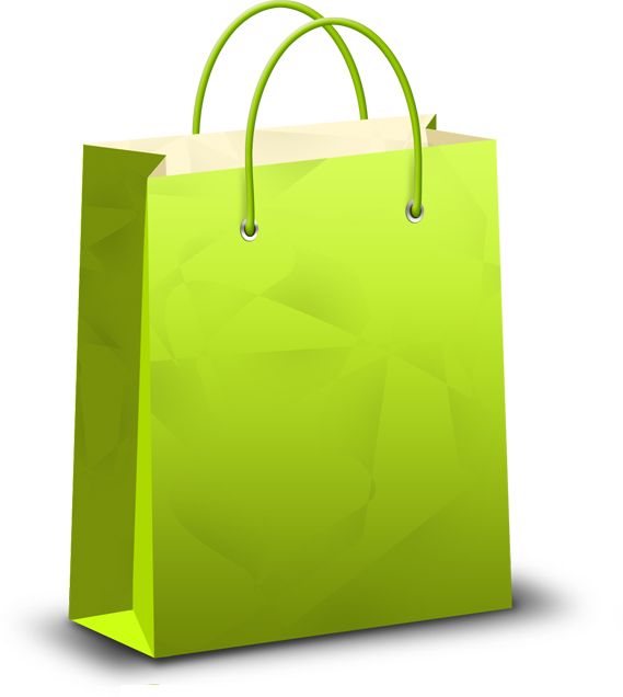 Shopping bag PNG image    图片编号:6372