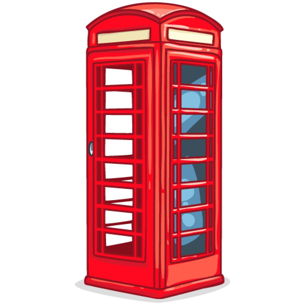 Telephone booth PNG    图片编号:43065