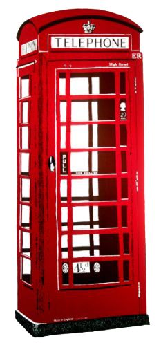 Telephone booth PNG    图片编号:43071