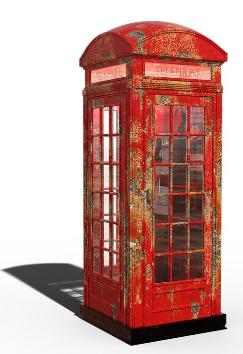 Telephone booth PNG    图片编号:43078