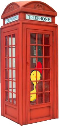 Telephone booth PNG    图片编号:43079