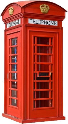 Telephone booth PNG    图片编号:43054