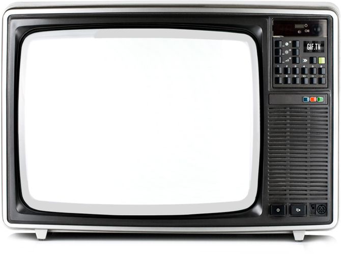 Old TV PNG image    图片编号:474