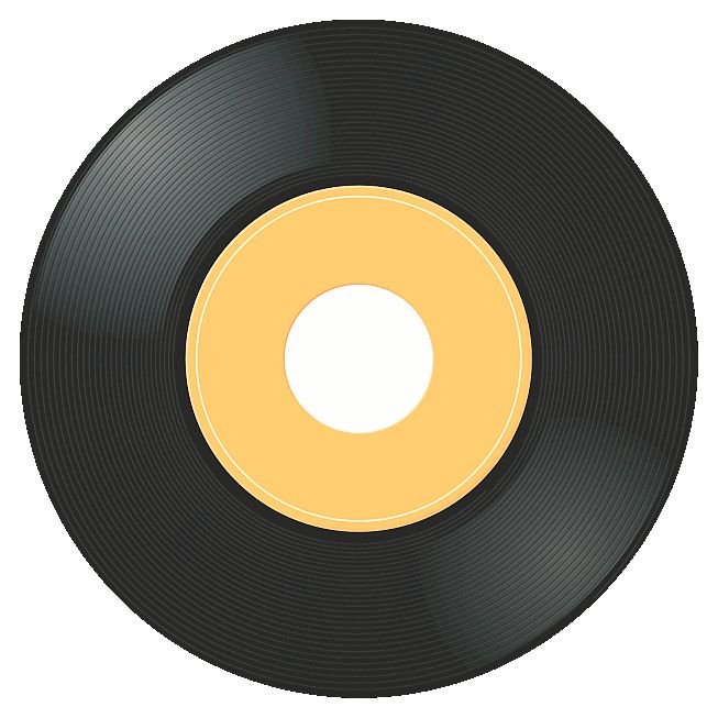 Vinyl record PNG    图片编号:82674