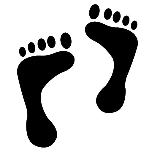 Footprints PNG    图片编号:100605