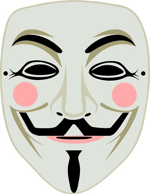 Guy Fawkes mask PNG    图片编号:25782