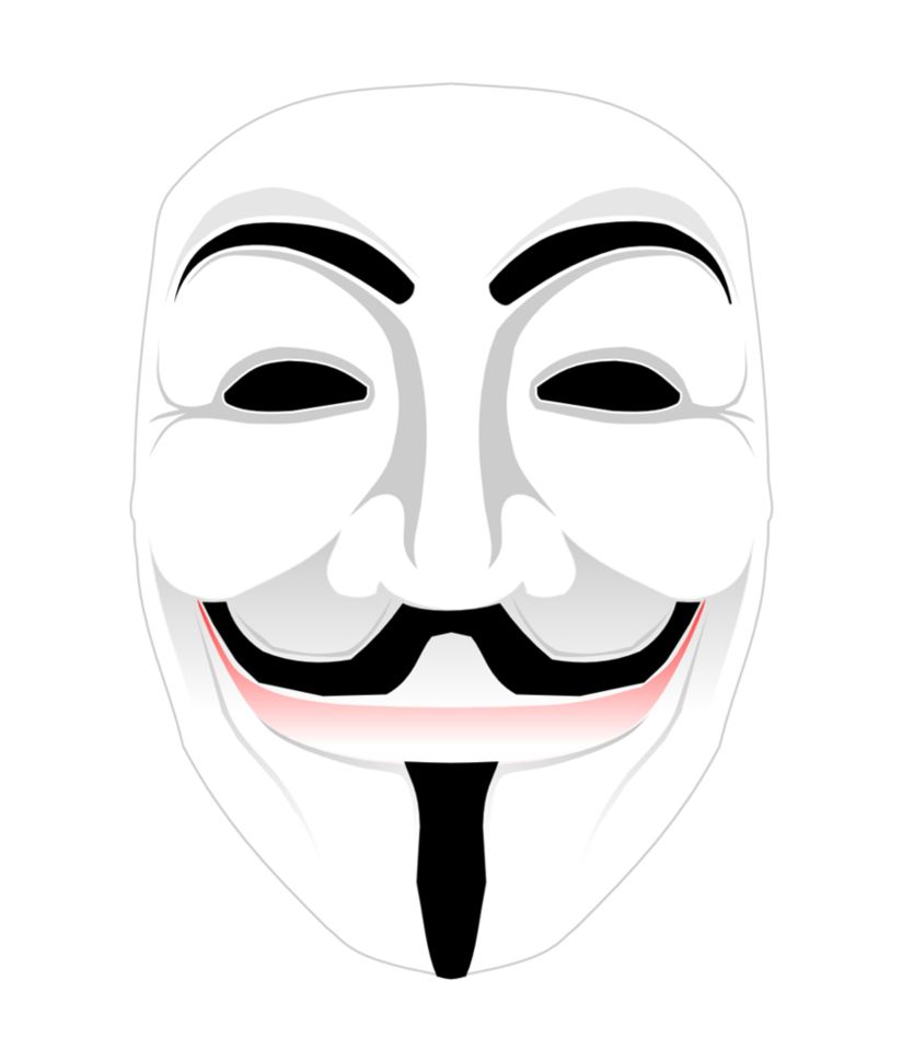 Anonymous mask PNG    图片编号:25783