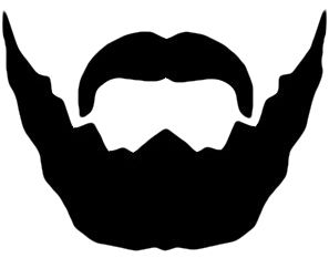 Beard and Moustache PNG image    图片编号:6269