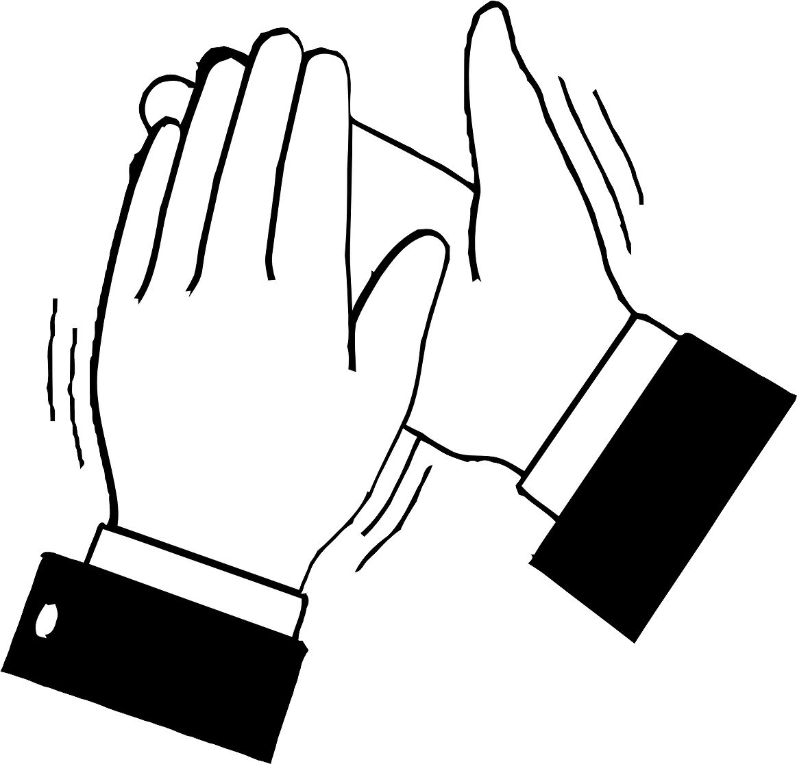 Clapping hands PNG    图片编号:92862